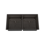Quadro Sink Deep Double Bowl 865mm