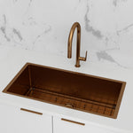 Quadro Sink Deep Single Bowl 865mm