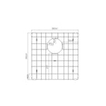 Quadro Sink Protector 390x390mm (1 Bowl)