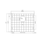 Quadro Sink Protector 500x390mm (550 Bowl)