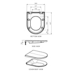 Linfa II Soft Close Seat (Centric Lift off Hinge)