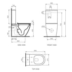 Ellisse II Wall Faced Suite Rimless (including Soft Close Seat) - Toilets