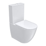Ellisse II Wall Faced Suite Rimless (including Moda Soft Close Seat)