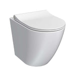 Ellisse II Wall Faced Pan Rimless (including Pressalit Seat) - Toilets