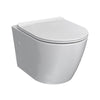 Ellisse II Wall Hung Pan Rimless (including Soft Close Seat)