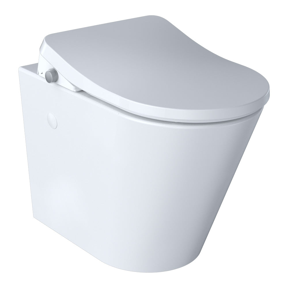 Serena Smart Wall Faced Pan (Bottom Inlet Bidet Seat)