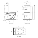 Ellisse II Ambulant Suite Rimless (including Moda Soft Close Seat)