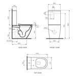 Ellisse II Ambulant Suite Rimless (Including Pressalit Seat)