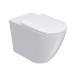 Ellisse II Ambulant Wall Faced Pan Rimless (including Moda Soft Close Seat)