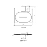 Quadro Soap Dish