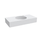 Rotondo 1000 Basin Right Hand Tap Hole with Overflow