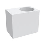 Rotondo 470 Basin Deep Right Hand Bowl with Overflow
