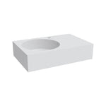 Rotondo 700 Basin Left Hand Bowl with Overflow