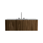 Riga 1200 Wall Cabinet with Marble Top and Wash Basin