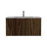 Riga 800 Wall Cabinet with Marble Top and Wash Basin