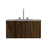 Riga 800 Wall Cabinet with Marble Top and Wash Basin