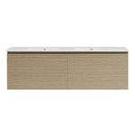 Rocki 1400 Wall Vanity Double Bowl