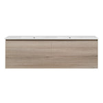 Rocki 1400 Wall Vanity Double Bowl