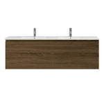 Rocki 1400 Wall Vanity Double Bowl