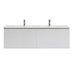 Rocki 1400 Wall Vanity Double Bowl