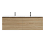 Rocki 1400 Wall Vanity Double Bowl