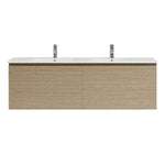 Rocki 1400 Wall Vanity Double Bowl