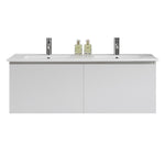 Rocki II 1200 Wall Vanity Double Bowl
