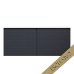 Skin 1200 Wall Cabinet Filo Mercurio Left Bowl Top