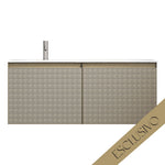 Skin 1200 Wall Cabinet Filo Argento Left Bowl Top