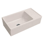 Veneto Single Bowl Sink 900mm with Drain Shelf