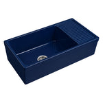 Veneto Single Bowl Sink 900mm with Drain Shelf