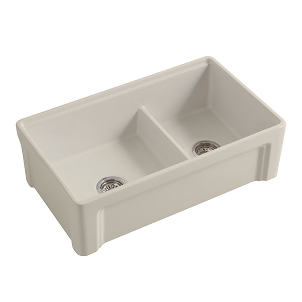 Cornice Double Bowl Sink 840mm