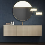 Skin 1200 Wall Cabinet Filo Ghisa Right Bowl Top
