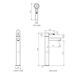 Tondo II High Basin Mixer