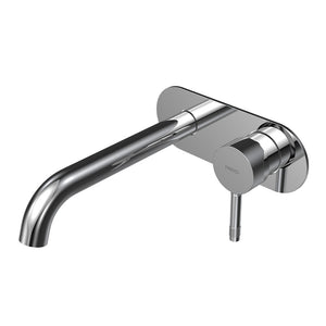 Tondo II Wall Mixer with 190mm Spout on Elliptical Plate