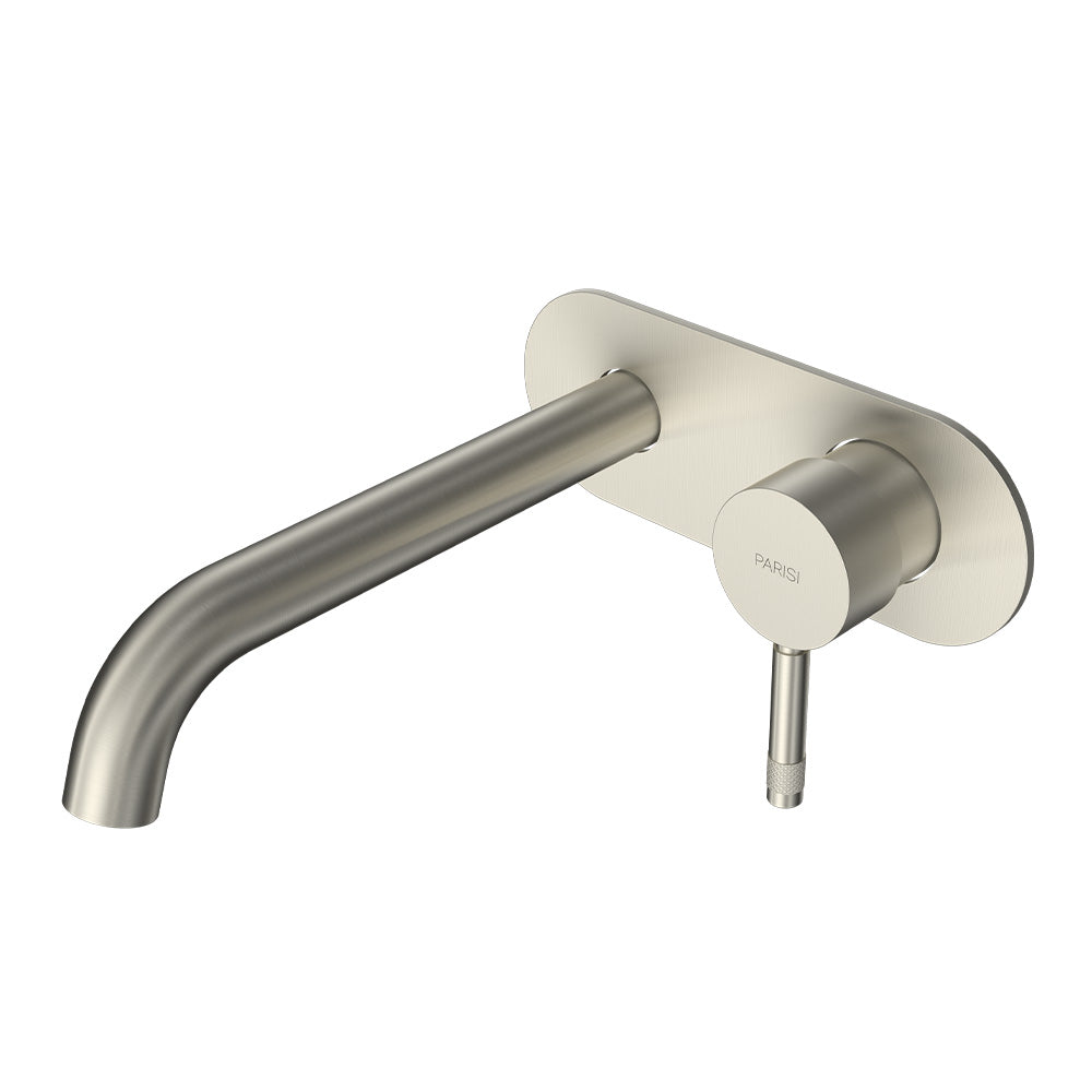 Tondo II Wall Mixer with 190mm Spout on Elliptical Plate