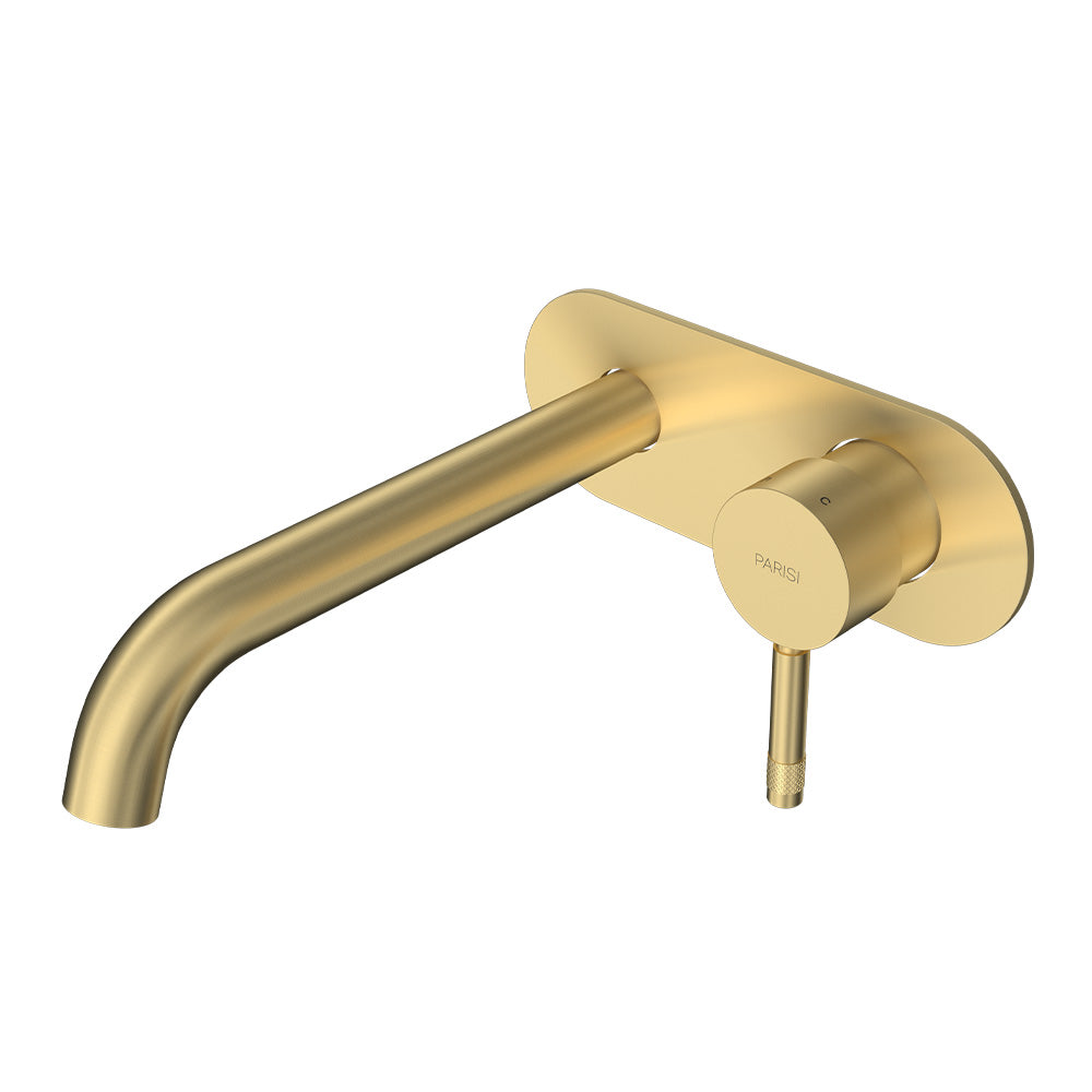 Tondo II Wall Mixer with 190mm Spout on Elliptical Plate