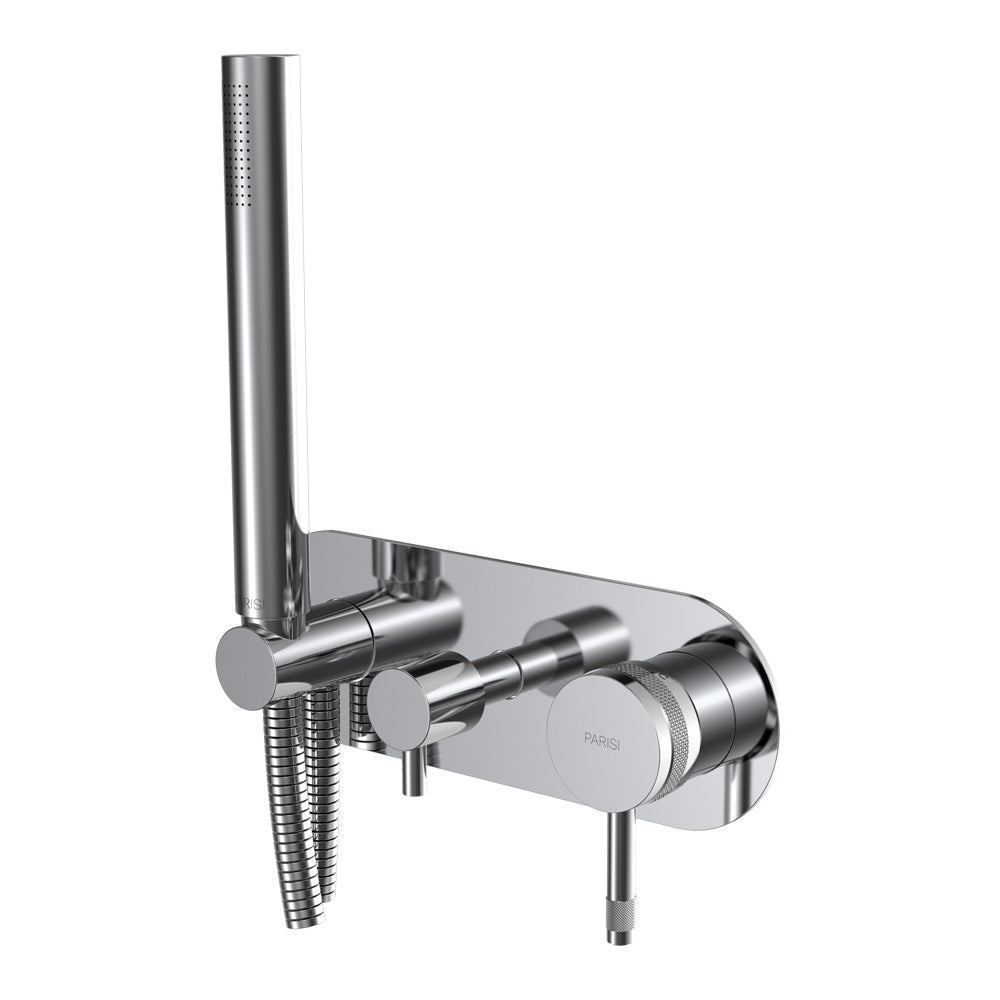 Tondo II Wall Mixer with 2-Way Diverter and Handshower