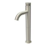 Todo II High Basin Mixer with Curved Spout