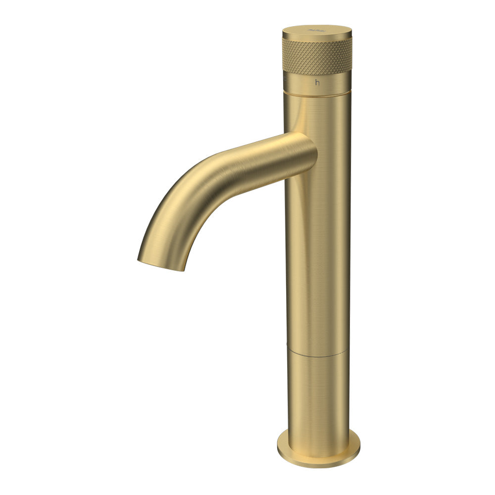 Todo II Mid Level Basin Mixer with Curved Spout