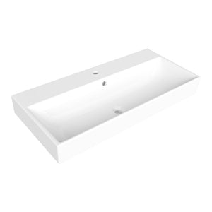 Velca 100 Back to Wall Inset Basin - Basins