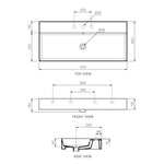 Twenty 100 Full Bowl Bench Basin