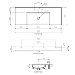 Twenty 120 Central Bowl Bench Basin