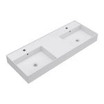 Twenty 120 Double Bowl Bench Basin