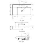 Twenty 80 Right Bowl Bench Basin