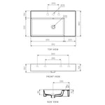 Twenty 80 Left Bowl Bench Basin