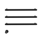 Tondo Heated Towel Rail 3 Bars 600mm with Controller
