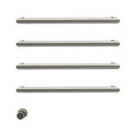 Tondo Heated Towel Rail 4 Bars 600mm with Controller