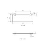 Tondo Shelf 350mm