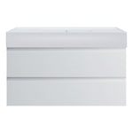 Pure Twenty 1000 Wall Cabinet with Central Bowl Top